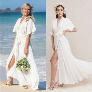 Reformation Wrap Dress